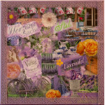 Lavendelduft / Collage